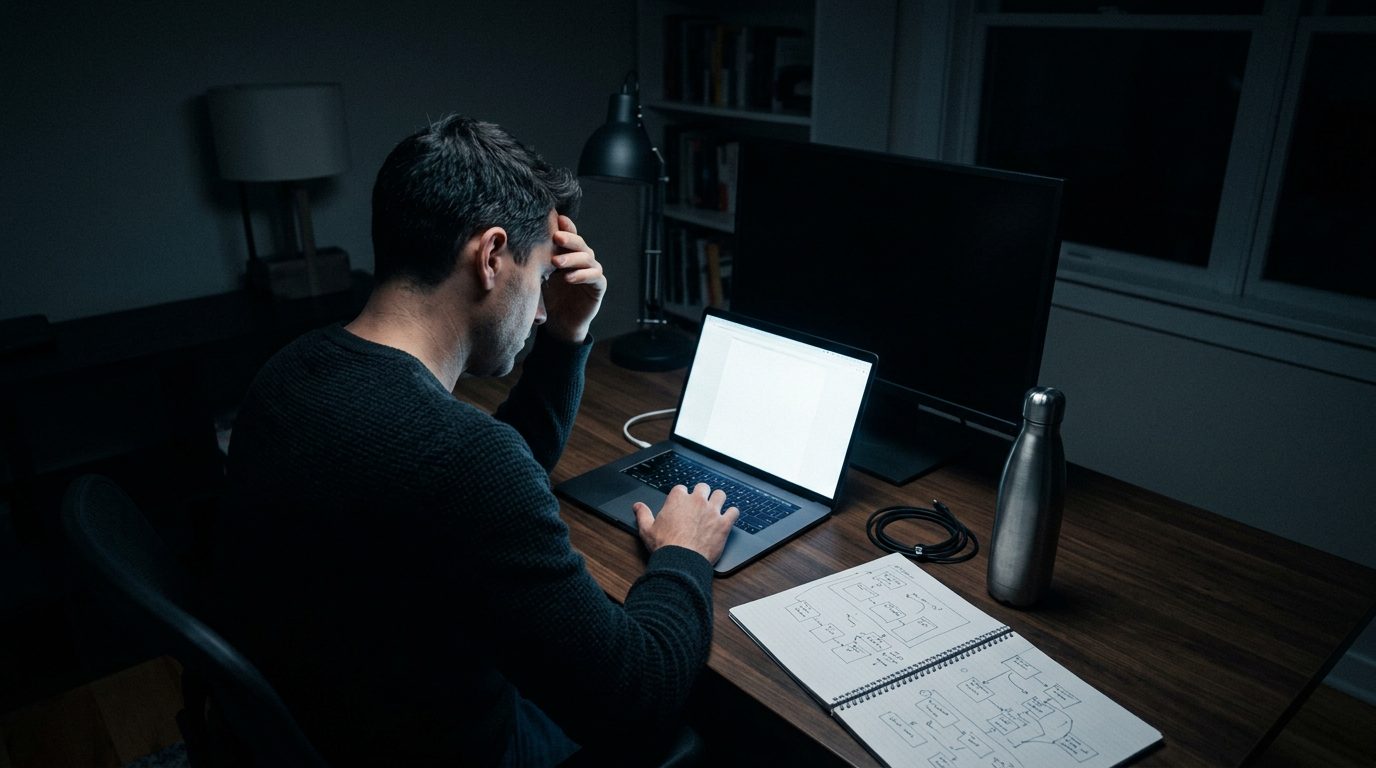 Time analisa no monitor um protótipo de aplicação antes de colocar o sistema em produção